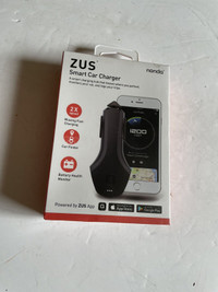 Zus Smart Car Charger New in box