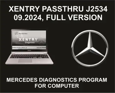 Mercedes Xentry Passthru, Diagnostics, For Computer, View more