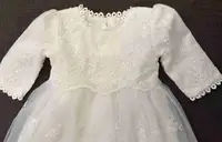 White Baby’s Gown 3-6 months