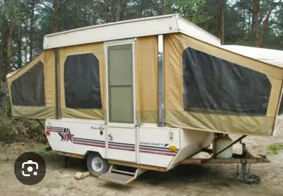 Looking for a decent tent trailer or pull behind camper. Must have no leaks. A little tlc needed is...