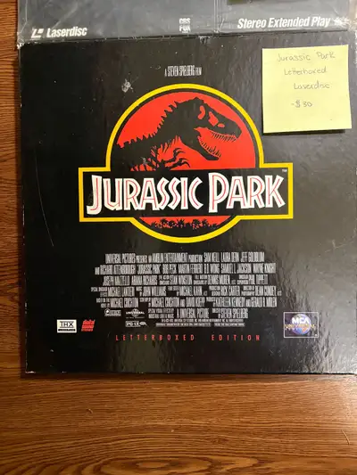 Jurassic Park Laserdisc, View more
