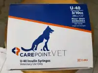 Carepoint Vet U-40 0.3cc Syringes