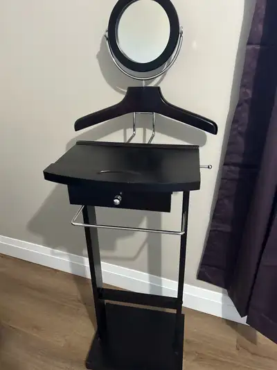 Valet Stand with Mirror, View more