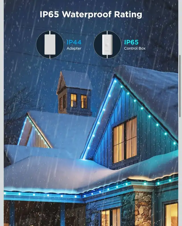 Govee Outdoor Dots String Lights 50ft in Outdoor Lighting in City of Toronto - Image 7