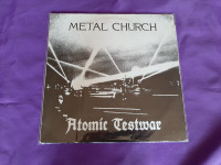 Metal Church-Atomic Testwar 1987 Vinyl LP