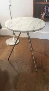 Eq3 Taaj End table with Marble top