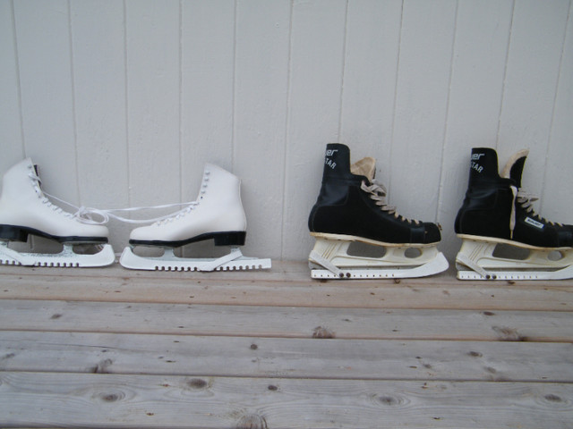 Men's Hockey Skates and Ladies Figure skates in Skates & Blades in Cape Breton