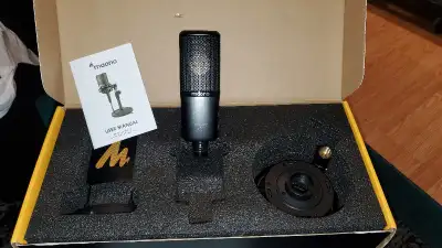 Brand New Maono PM500 Condenser microphone. This microphone was originally bought for a studio recor...