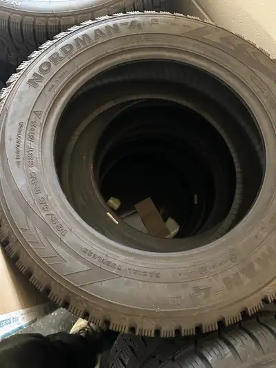 Brand new Nordman snow tires 185/65R15 $400 for all four price is firm