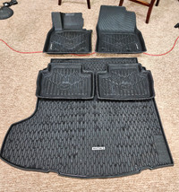 Mazda 3 (AWD) OEM premium floor and trunk liner mats (2019-2024)