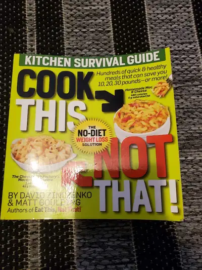 Cook This Not That! Cookbook - $5, View more