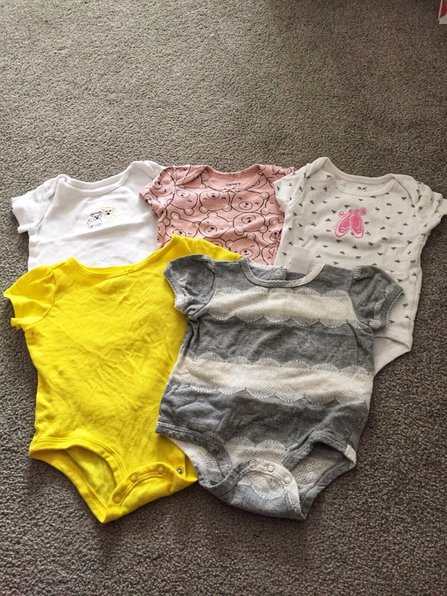 Baby girl bodysuits, size 3-6 months  in Clothing - 3-6 Months in Ottawa - Image 3