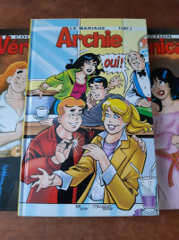 Archie 
Bandes dessinées BD 
Lot de 4 bd à vendre 
3 différentes