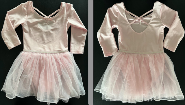Dance Leotard, Bow Dress, Puffy Dress, Flared Skirt, Knit Dress in Clothing - 4T in Edmonton - Image 3