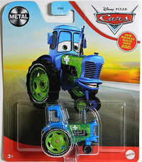 Disney Pixar Cars 1/55 Clutch Aid Racing Tractor Diecast