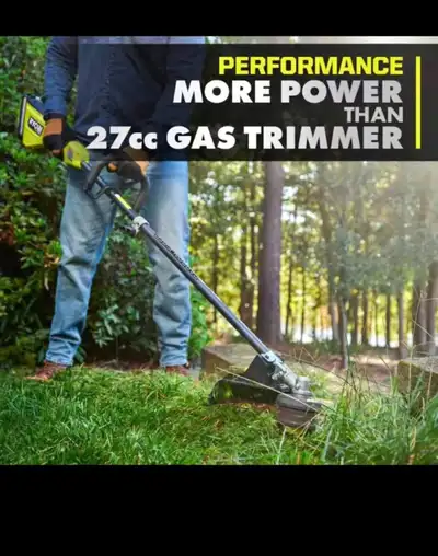 RYOBI 40V HP Brushless 16 in. Cordless Carbon Fiber Shaft Attach, View more
