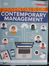 Essentials Of Contemporary Management-7th edition