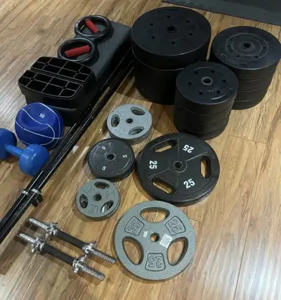 Weights & Workout Equipment, View more