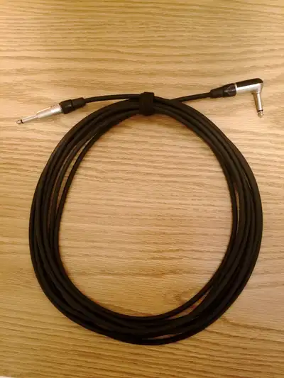 20ft Guitar / Instrument Cable with Neutrik Plugs, View more