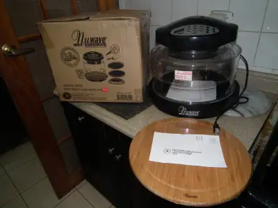 NuWave Pro Infrared Oven With Extender Ring and Pizza Kit  (NEW), View more