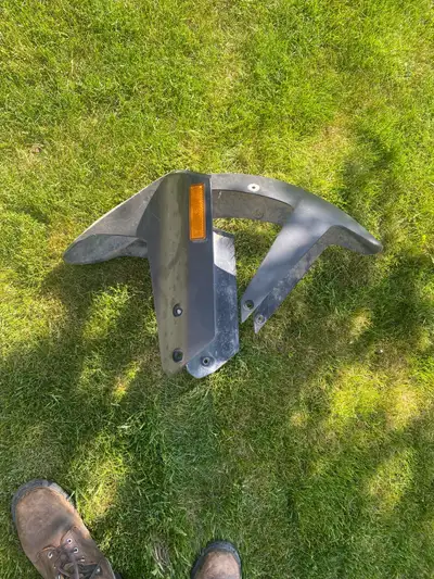 Front fender in EUC and Muffler of My 2017 KTM Super Adventure R Don’t really have any idea what the...