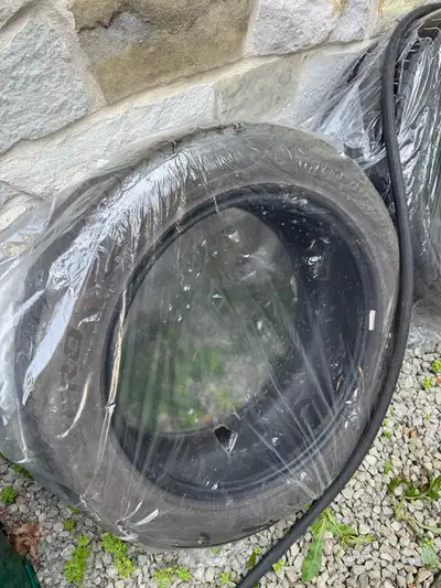 Selling a set of used Pirelli P Zero tires, size 255/50/R20, in a square setup. These tires have a D...