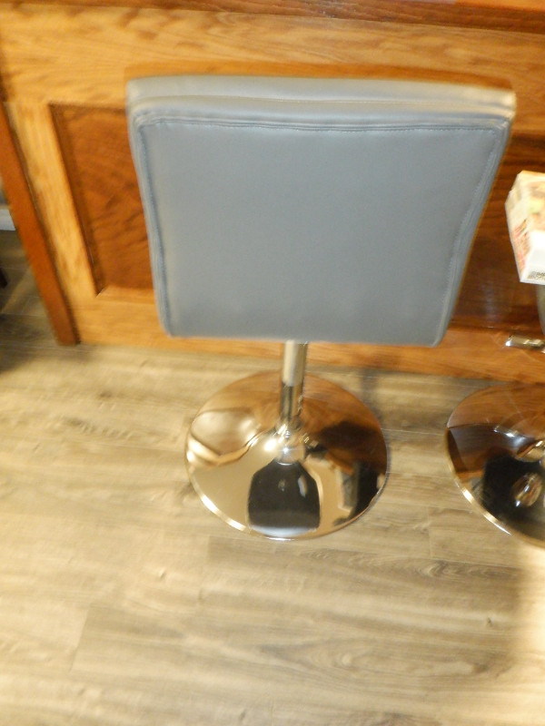 GREY BAR STOOLS in Chairs & Recliners in Strathcona County