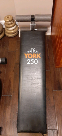 York 250 Sit-Up Fitness Bench