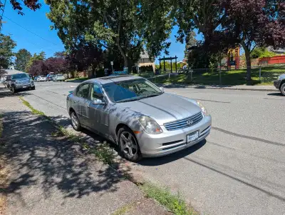 This 2004 Infiniti G35 offers a perfect blend of power, style, and comfort. Strong V6 engine, smooth...