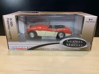 Austin Healey 100/6 1956 Ertl 1:18 boite jamais ouverte ni exposée