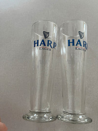 Beer Glasses -Harp