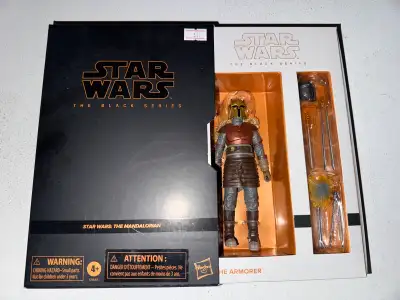 Star Wars black series MANDALORIAN Armorer figure, View more