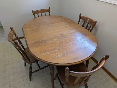 Kitchen Table and 4 Chairs, View more