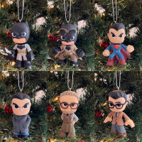 Christmas Tree Holiday Ornaments Batman V Superman Funko MM Set