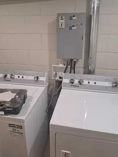 P, management, Turn any regular washer dryer into a paybox, View more