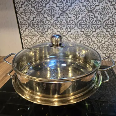 Paderno Wok and Steamer, View more