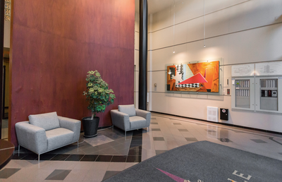 Multiple private furnished bedrooms available in a modern high-rise shared apartment in downtown Van...