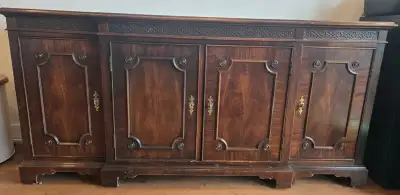 Antique Mahogany Sideboard/Buffet, View more