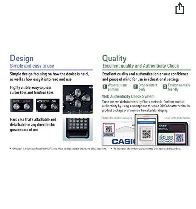 Casio FX-300ESPLUS2 with Authenticity verification (FX-300ESPLS2 dans Autre  à Winnipeg - Image 3
