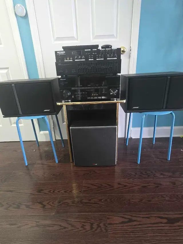 Complete Bose / Pioneer Karaoke & Home Audio System + Subwoofer