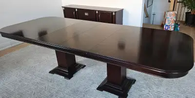 Extendable Dining Room Table (Walnut), View more