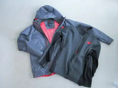 NORTH FACE 3 in 1 MEN’S JACKET … Size Medium, View more