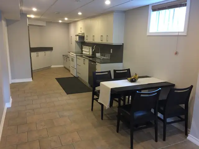 ABOVE GROUND BASEMENT FOR RENT in Short Term Rentals in Mississauga / Peel Region - Image 6