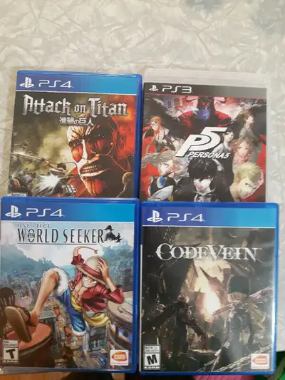 PS4 and PS3 Games, View more