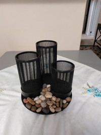 Beautiful Steel Table Center Piece For Sale