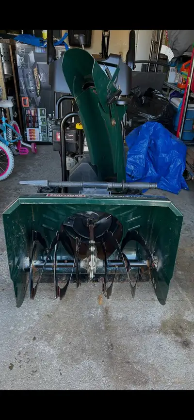 24 inch 5.5 HP craftsman snowblower, View more