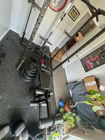 Full home gym for weight lifting , View more