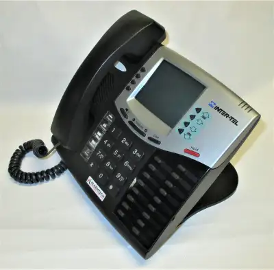 Mitel3000 Inter-Tel 2350 16 Program Button Phone 6185080 2-Port, View more
