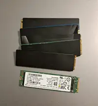 256GB M.2 2280 Internal Solid State Drive, Tested, Mixed Brand