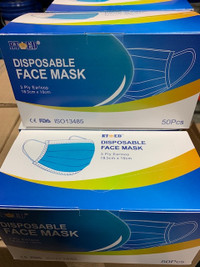 Masque faciale bleu et KN95, PROMOTION